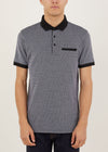 Lowfield Polo Shirt - Grey/Black