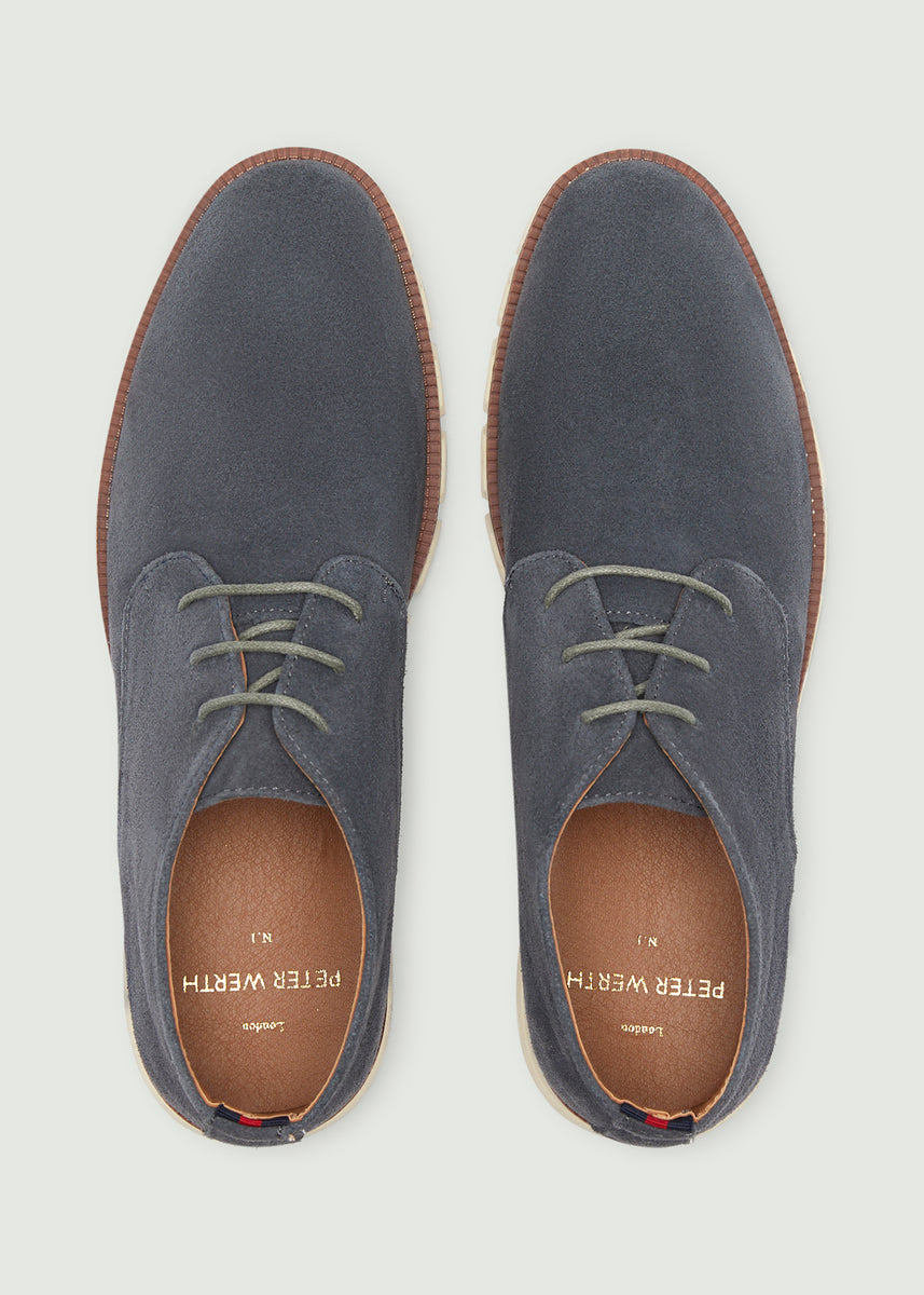 Suede grey shoes on sale