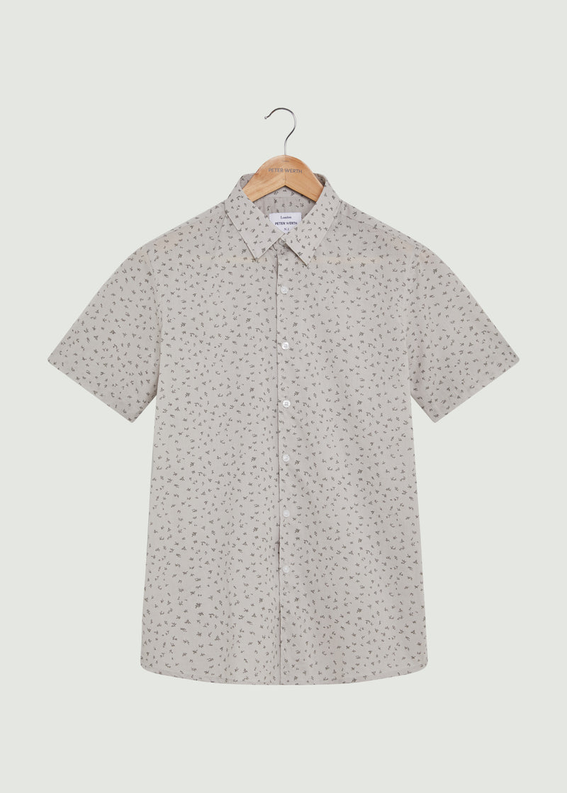 Spender Short Sleeve Shirt - Grey