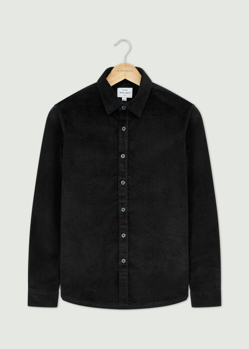 Alverston Long Sleeve Shirt Black Peter Werth
