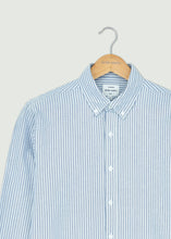 Load image into Gallery viewer, Chateau Long Sleeve Shirt - Light Blue/White