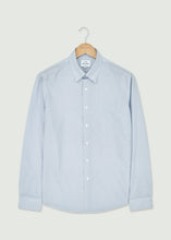Load image into Gallery viewer, Bayonne Long Sleeve Shirt - White/Navy