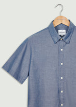 Load image into Gallery viewer, Frank Short Sleeve Shirt - Indigo