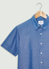 Harry Short Sleeve Shirt - Indigo