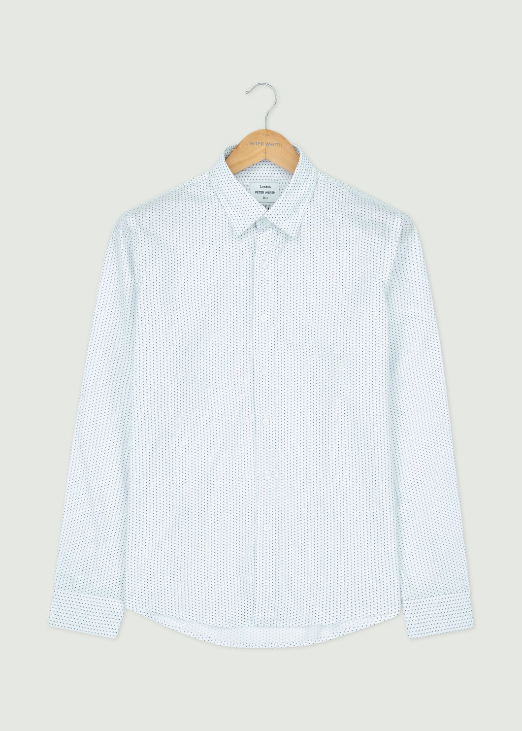 Roman Long Sleeve Shirt - White