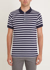 Gresley Polo Shirt - Navy/White