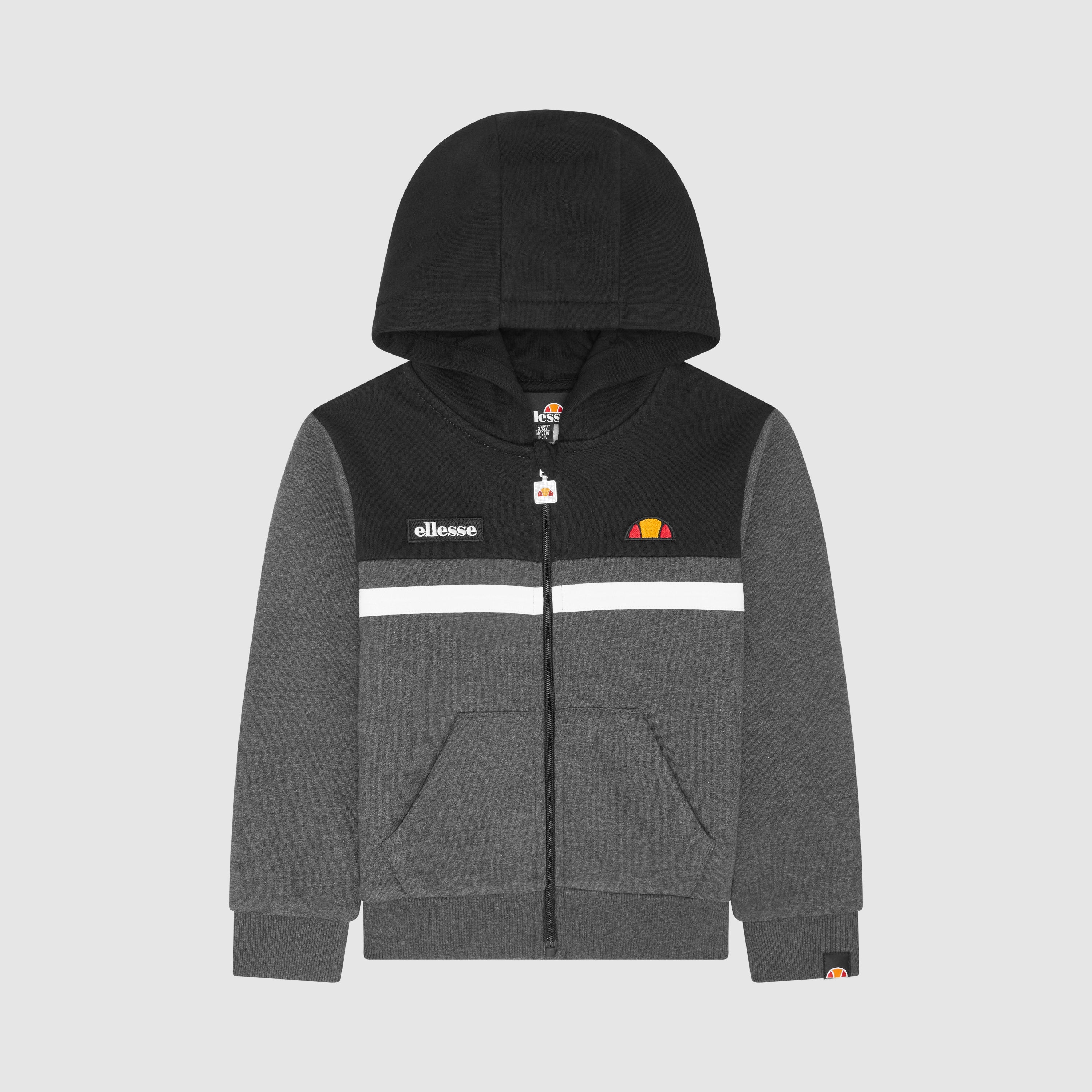 Fieldino JNR FZ Hoody - Dark Grey Marl