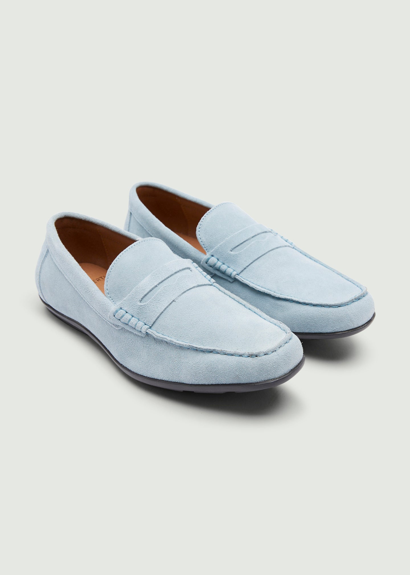 Blue top driving loafers