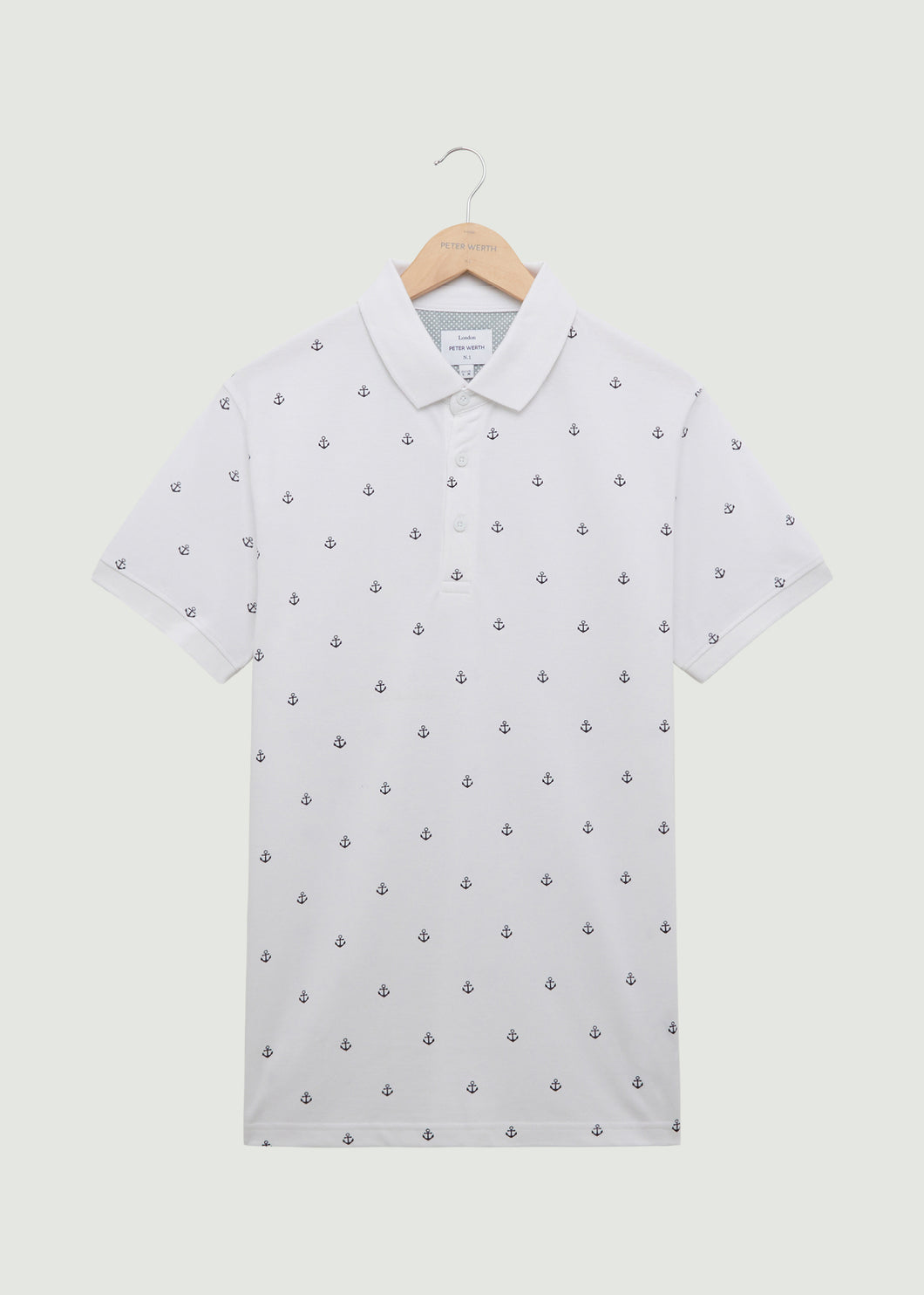 Ahoy Polo Shirt - White