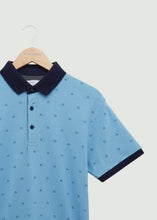 Load image into Gallery viewer, Fitzroy Polo Shirt - Blue