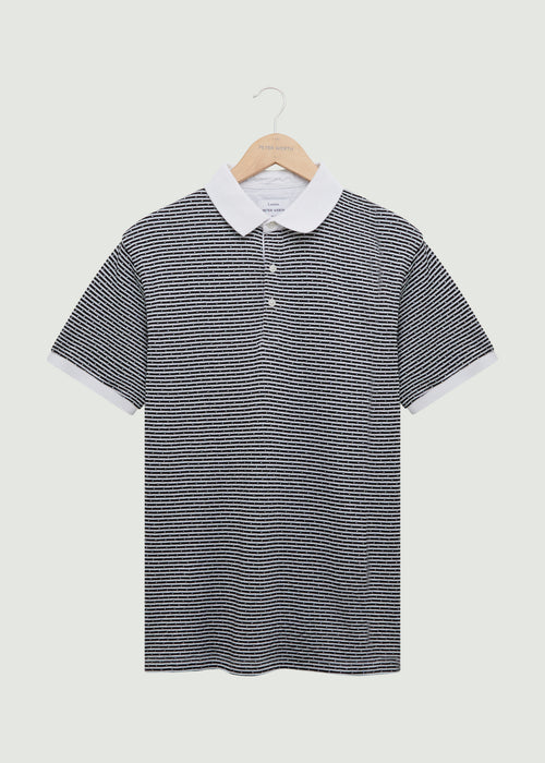 Elmworth Polo Shirt - White/Black