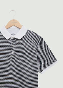 Elmworth Polo Shirt - White/Black