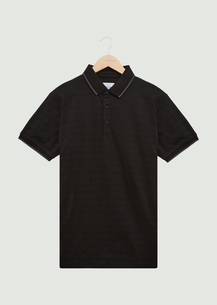 Henry Polo Shirt - Black