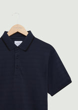 Load image into Gallery viewer, Henry Polo Shirt - Dark Navy