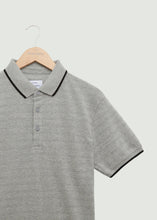 Load image into Gallery viewer, Henry Polo Shirt - Grey Marl