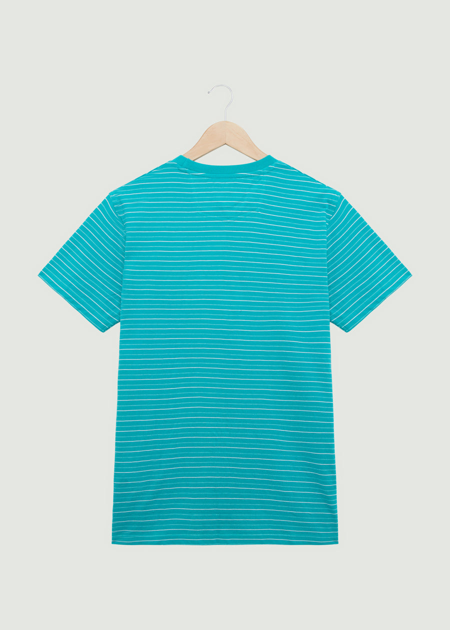 Daulton T Shirt - Aqua