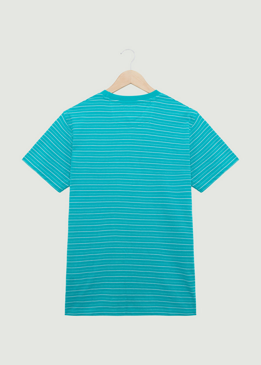 Daulton T Shirt - Aqua