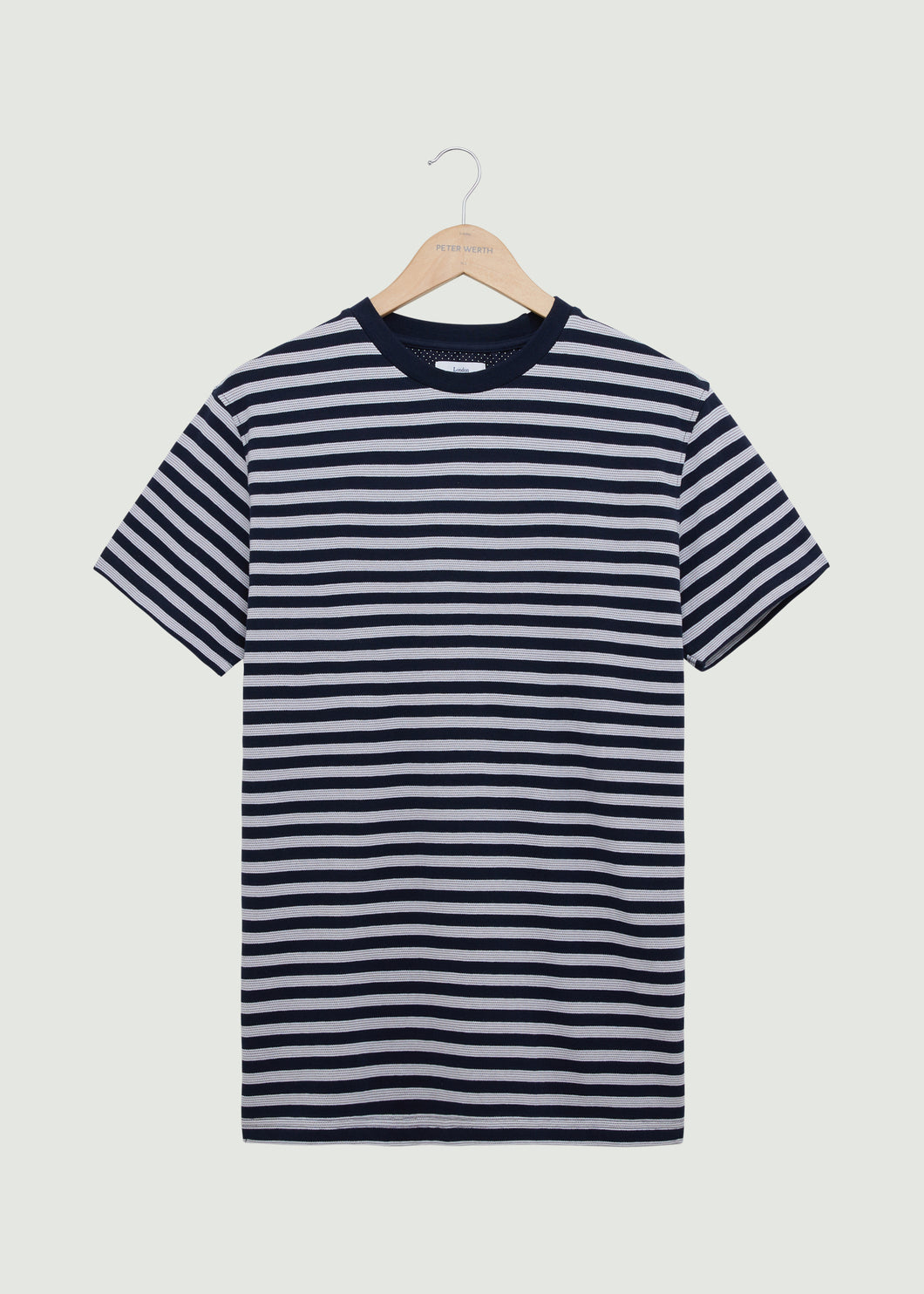 Irwin T Shirt - Navy/Grey/White