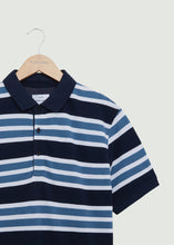 Load image into Gallery viewer, Hetford Polo Shirt - Navy/Blue