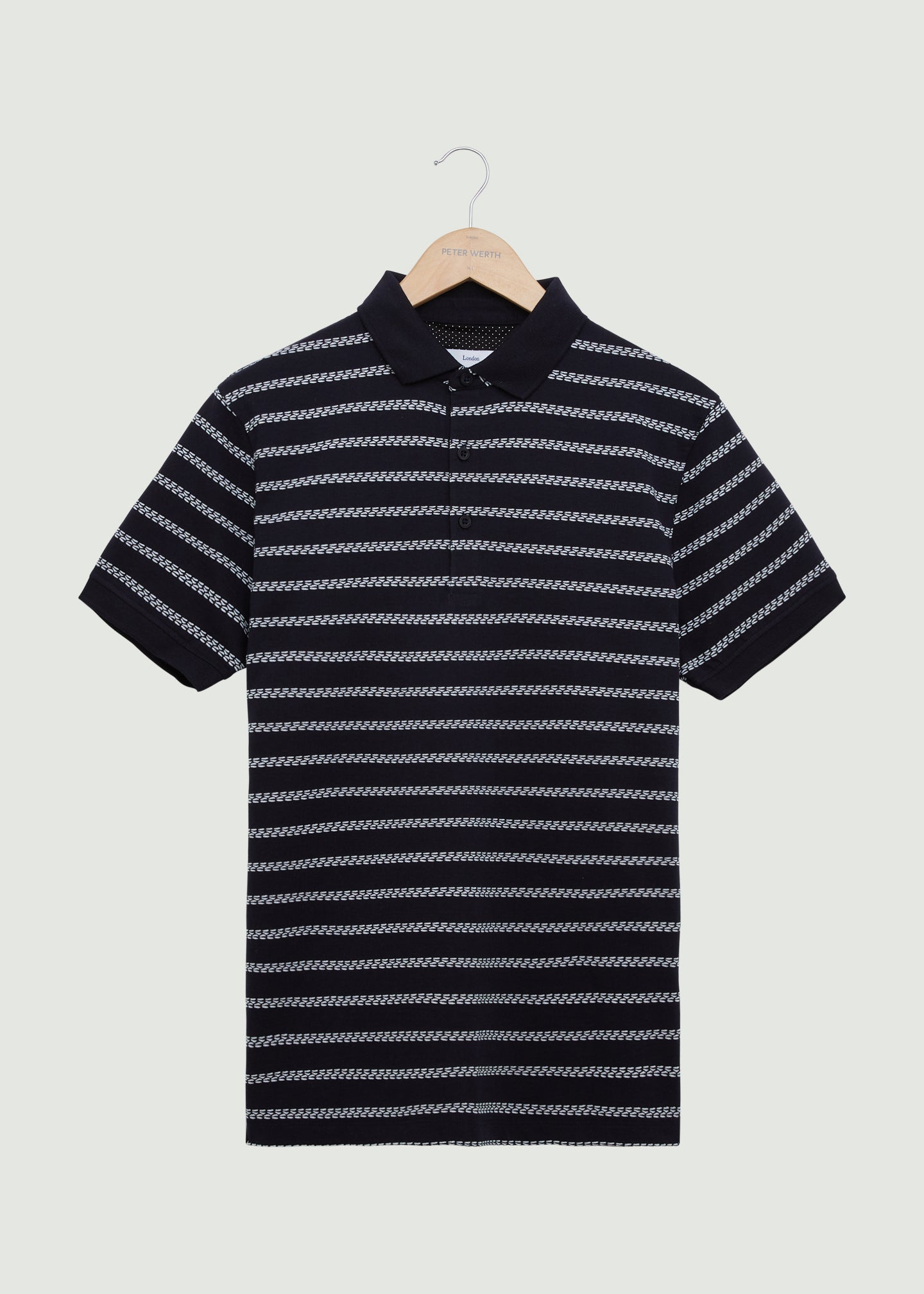 Jaycox Polo Shirt - Black/White