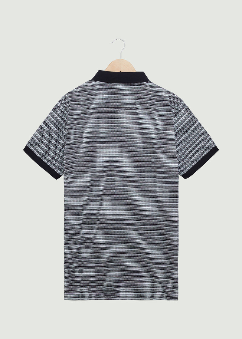 Kidwall Polo Shirt - Black/White