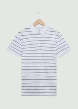 Load image into Gallery viewer, Lappard Polo Shirt - White/Black