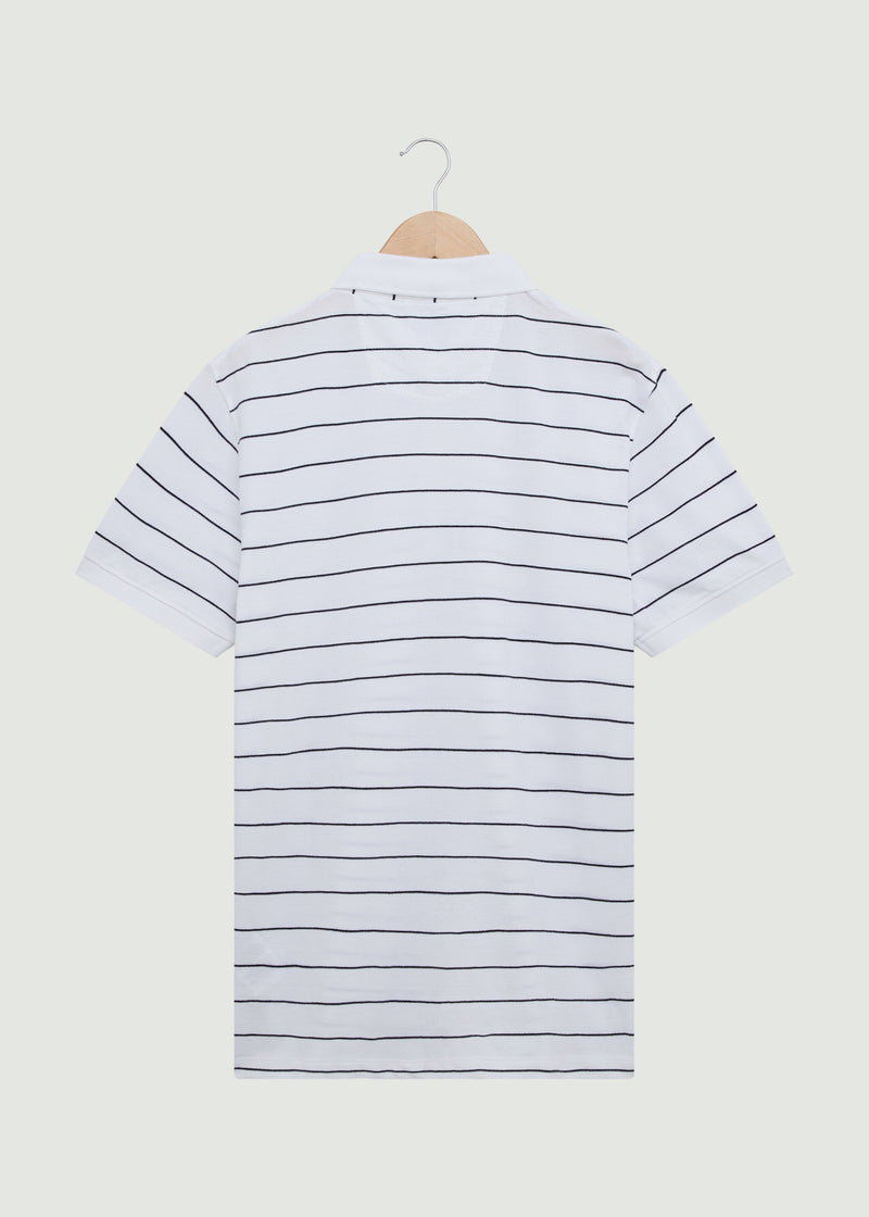 Lappard Polo Shirt - White/Black