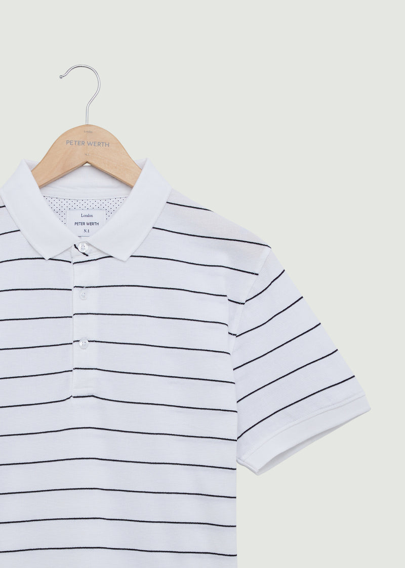 Lappard Polo Shirt - White/Black