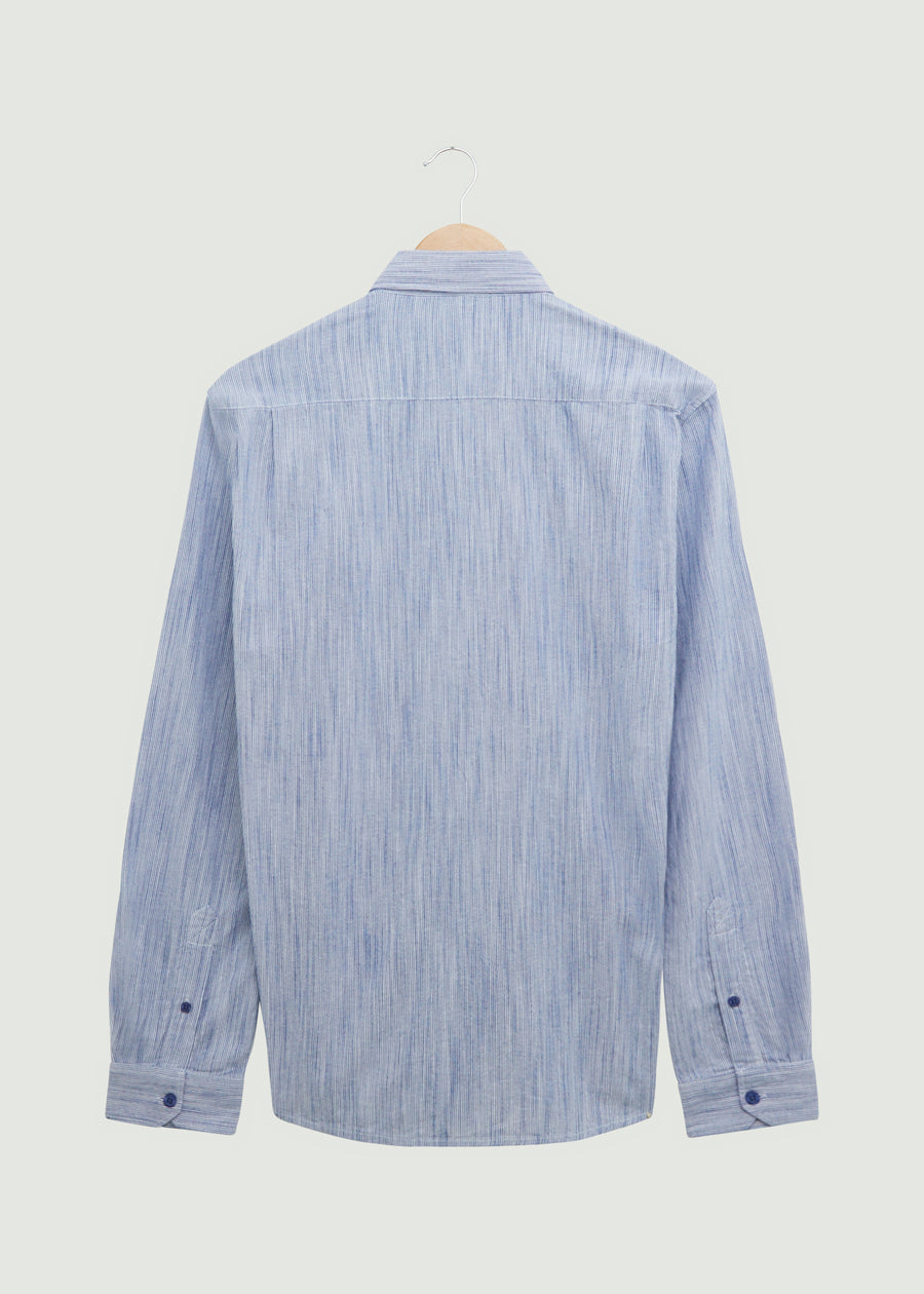 Mallett LS Shirt - Blue