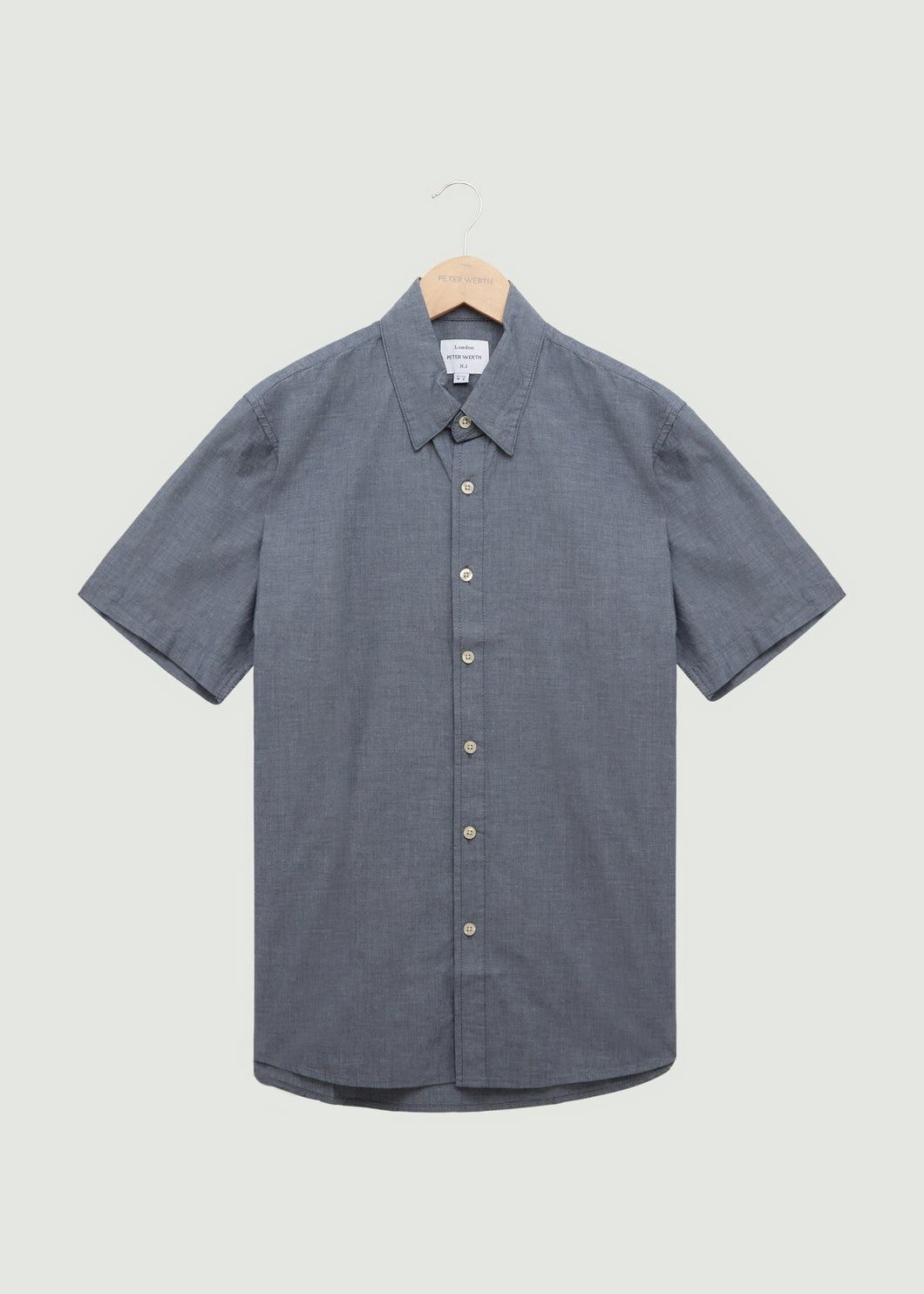 Aldo SS Shirt - Dark Indigo