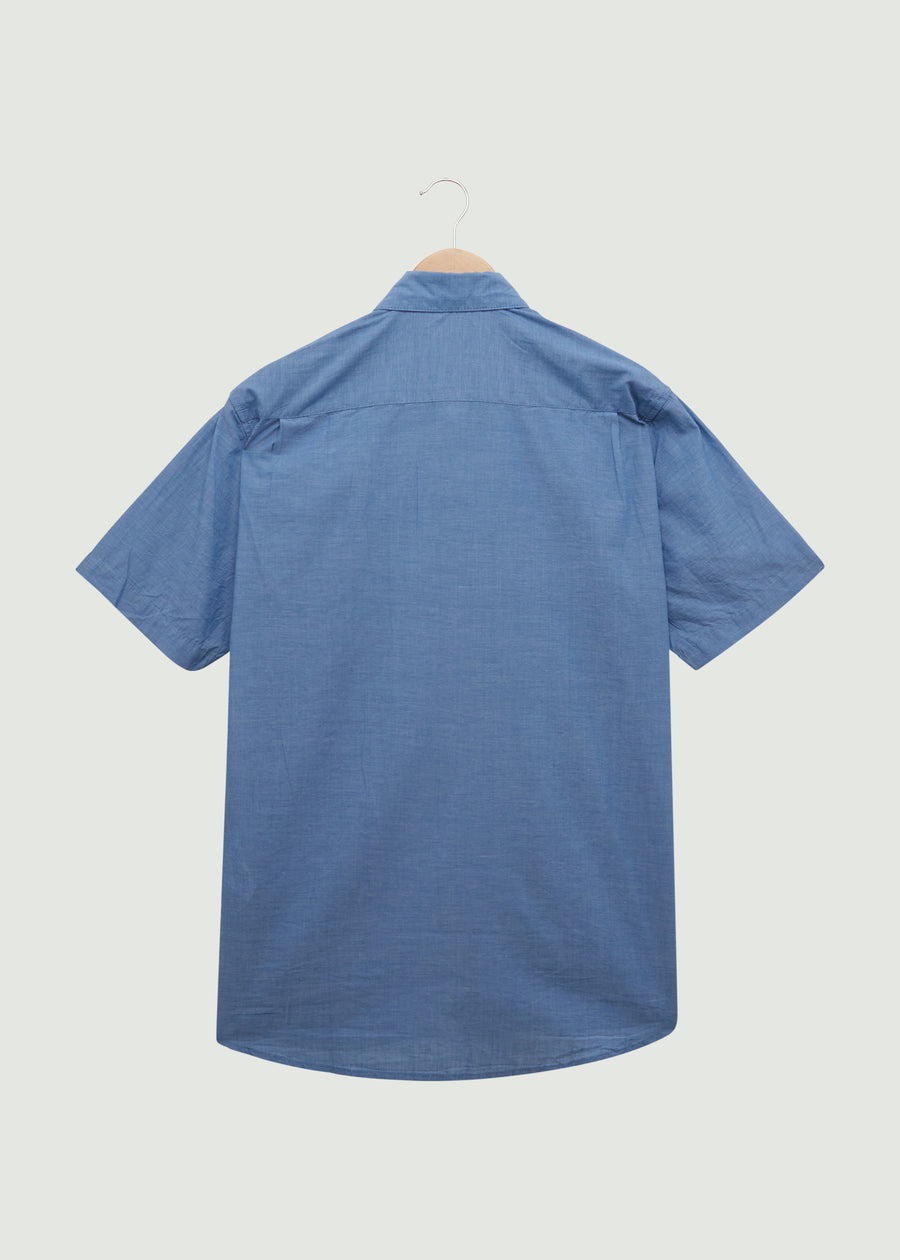 Brent SS Shirt - Indigo