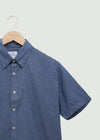 Carl SS Shirt - Indigo