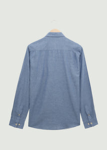 Harlan LS Shirt - Indigo