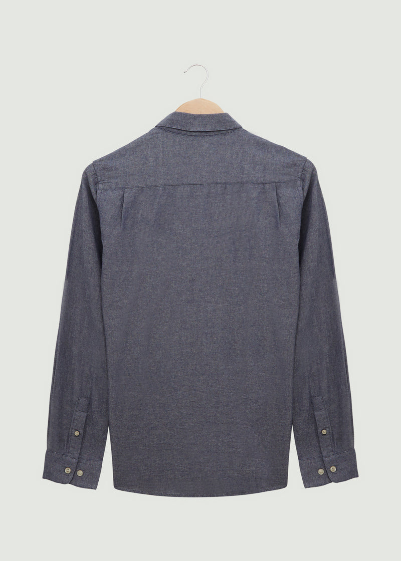 Kent LS Shirt - Dark Indigo