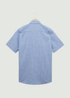 Grantley SS Shirt - Blue/White