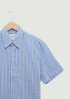 Grantley SS Shirt - Blue/White