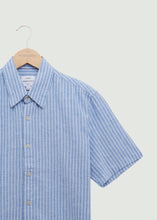 Load image into Gallery viewer, Grantley SS Shirt - Blue/White