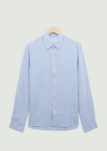 Load image into Gallery viewer, Pappworth LS Shirt - Blue/White