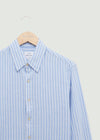 Pappworth LS Shirt - Blue/White