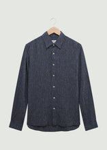 Load image into Gallery viewer, Raymont LS Shirt - Dark Navy/White