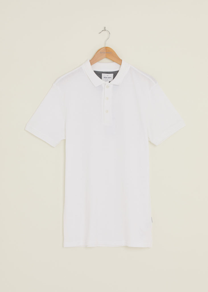 Baran Polo Shirt - White