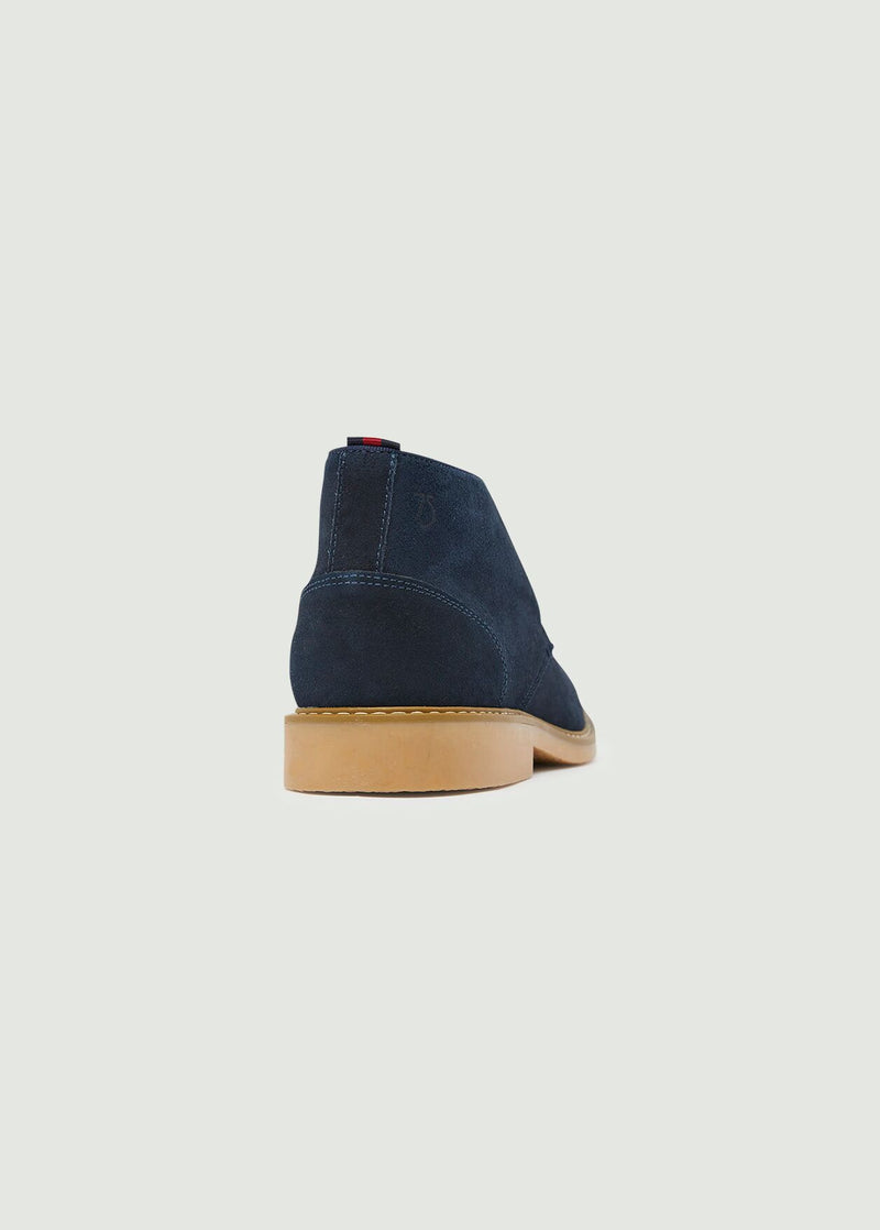 Idris Desert Boot - Navy