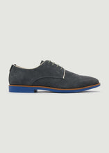Load image into Gallery viewer, Elter Suede Shoe- Grey/Blue