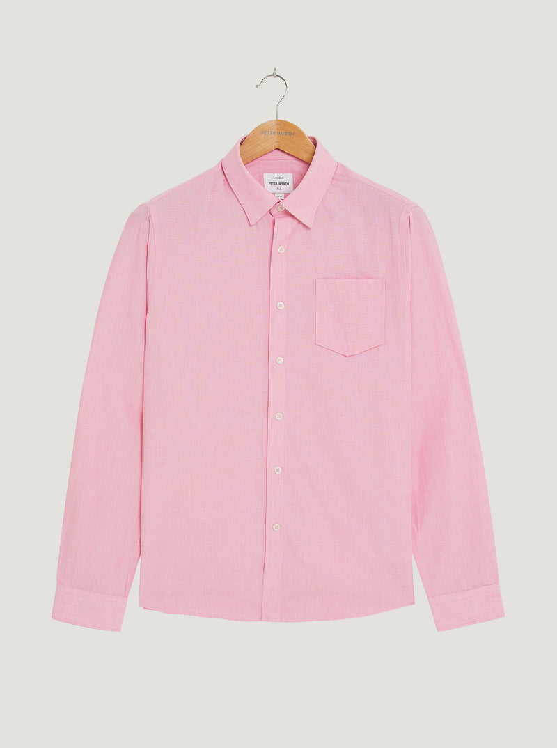 Hill Long Sleeve Shirt - Pink
