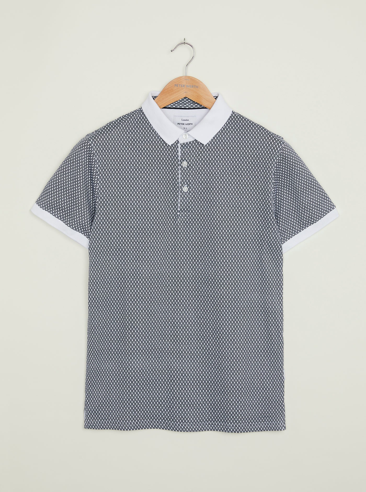 Dock Polo - White/Navy