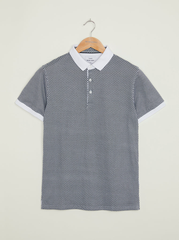 Dock Polo - White/Navy