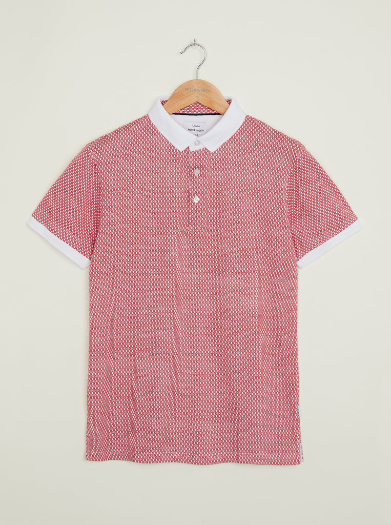 Dock Polo - White/Red