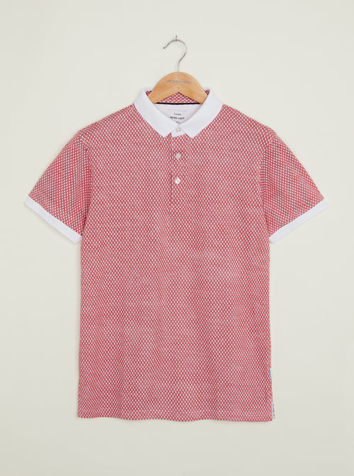 Dock Polo - White/Red