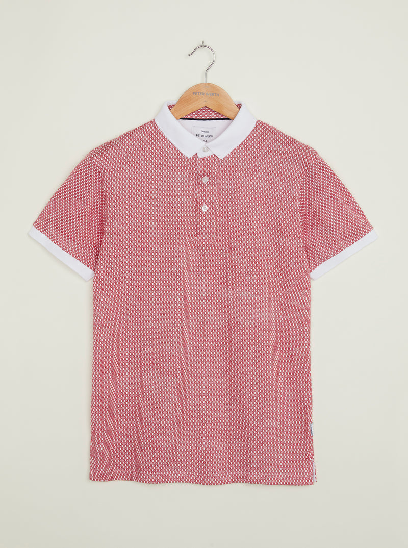 Dock Polo - White/Red