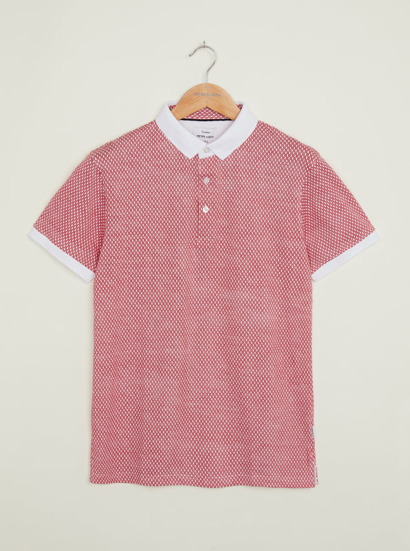 Dock Polo - White/Red